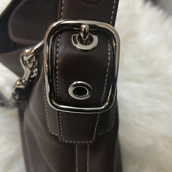 Coach Rare Vintage Brown #1417
East West Legacy Leather Shoulder Bag - Picture 12 of 13